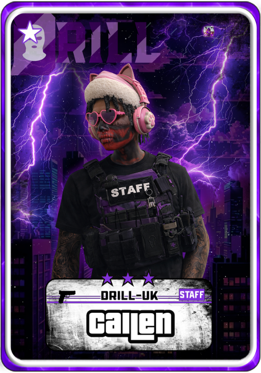 Dizz drilluk player card