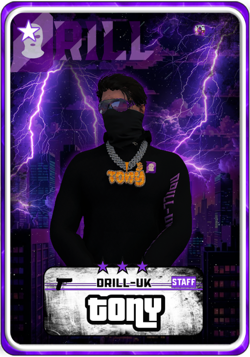 Tony drilluk player card