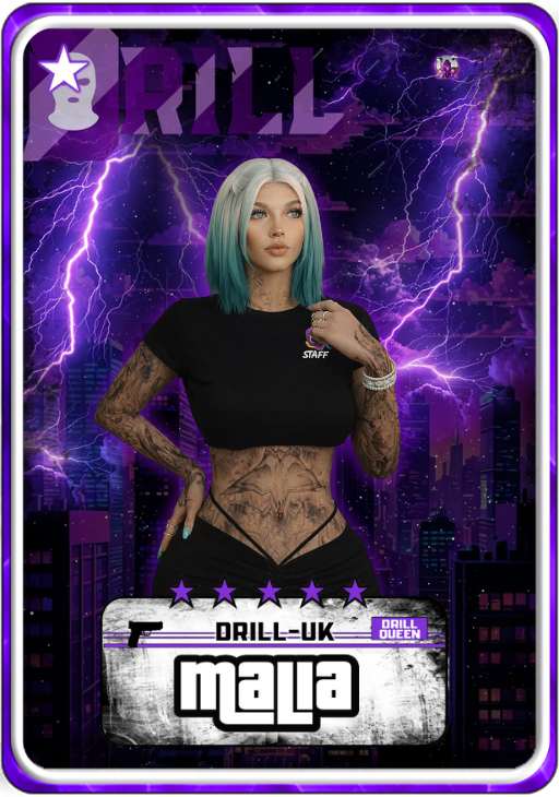 Malia drilluk player card